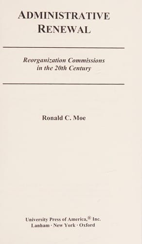Administrative renewal