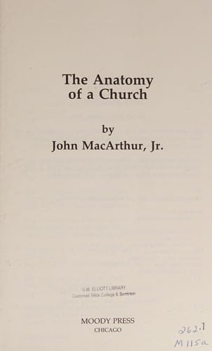 The anatomy of a church