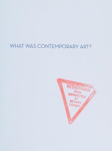 What was contemporary art?