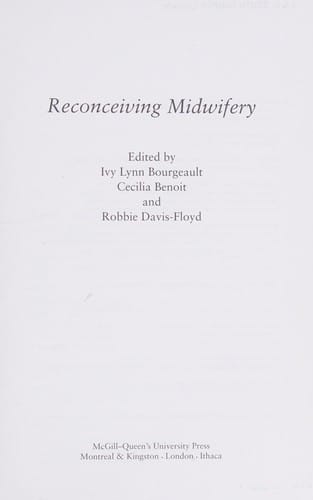 Reconceiving midwifery