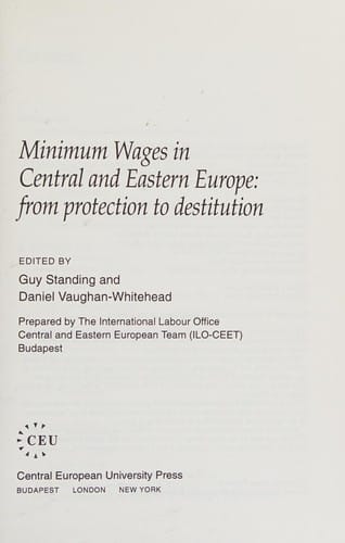 Minimum wages in Central and Eastern Europe