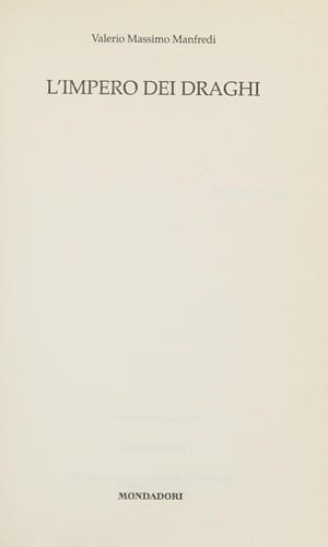 L' impero dei draghi