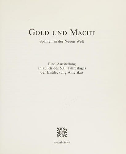 Gold und Macht