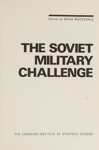 The Soviet military challenge