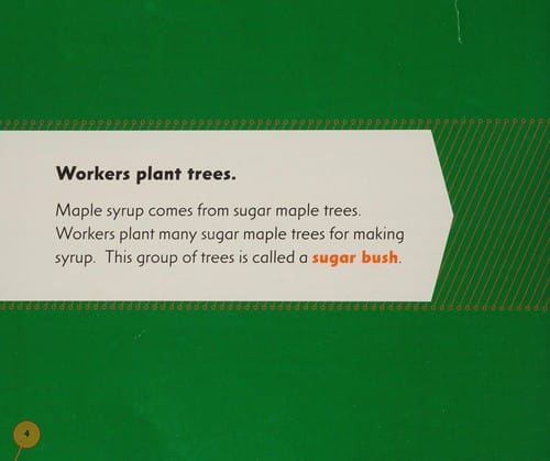From maple tree to syrup