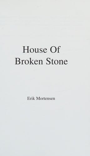 House of broken stone