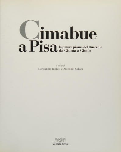 Cimabue a Pisa