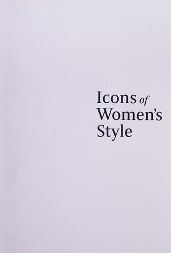 Icons of women's style