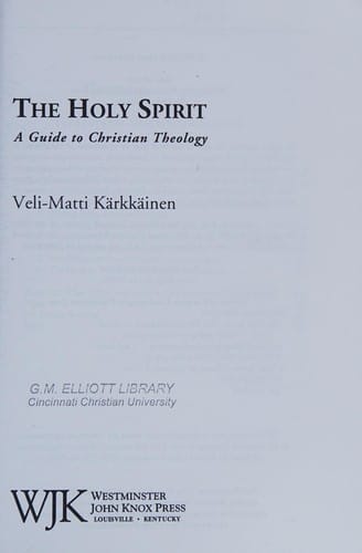 The Holy Spirit