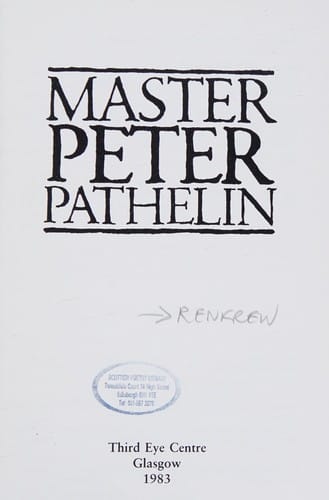Master Peter Pathelin