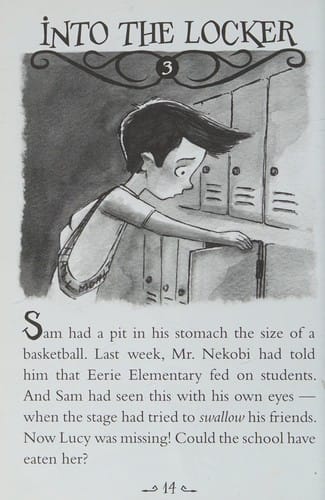 The locker ate Lucy!