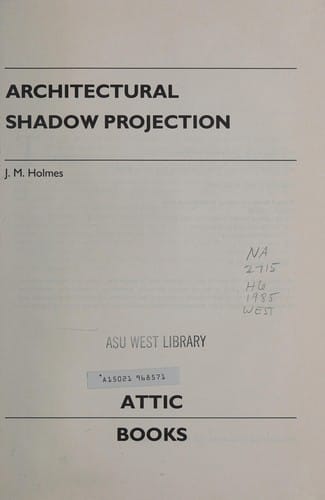 Architectural shadow projection