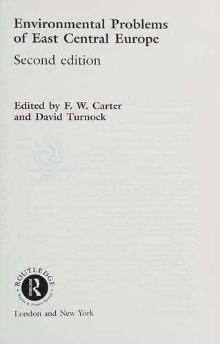 Environmental problems of East Central Europe