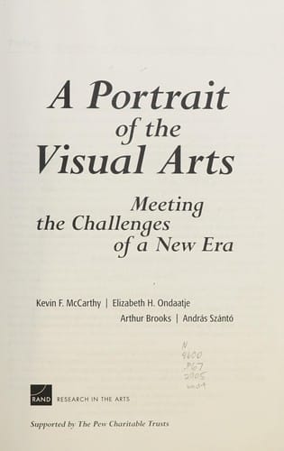 A portrait of the visual arts