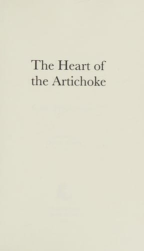 The heart of the artichoke