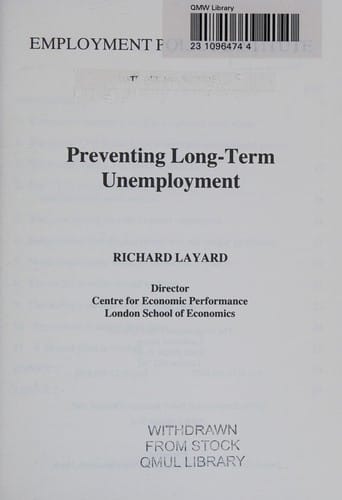 Preventing long-term unemployment