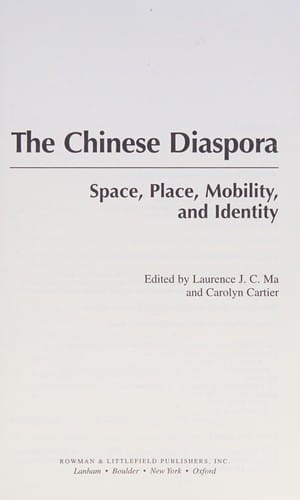 The Chinese diaspora