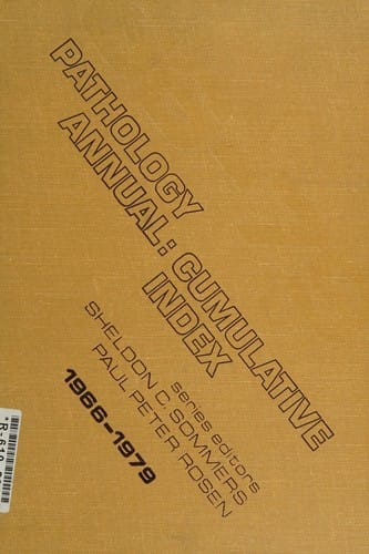 Pathology annual cumulative index 1966-1979