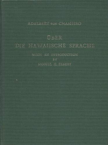 Uber die Hawaiische Sprache