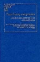 Penal theory and practice