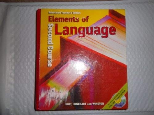 Elements of language
