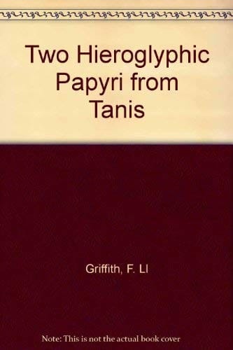 Two hieroglyphic Papyri from Tanis