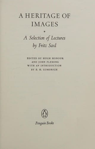 A heritage of images