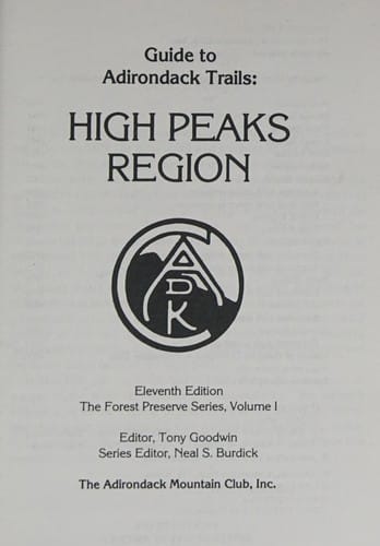 Guide to Adirondack trails