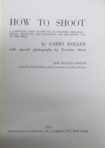 How to shoot