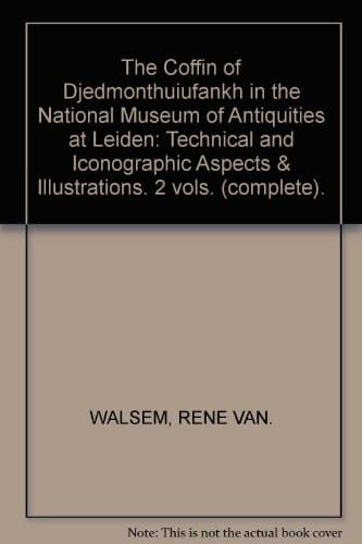 The coffin of Djedmonthuiufankh in the National Museum of Antiquities at Leiden