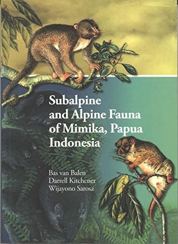 Subalpine and alpine fauna of Mimika, Papua, Indonesia