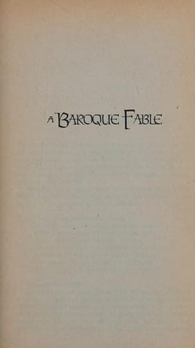 Baroque Fable