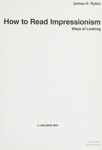 How to read Impressionism