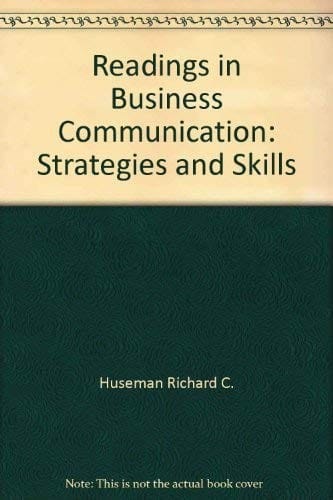 Readings in business communication