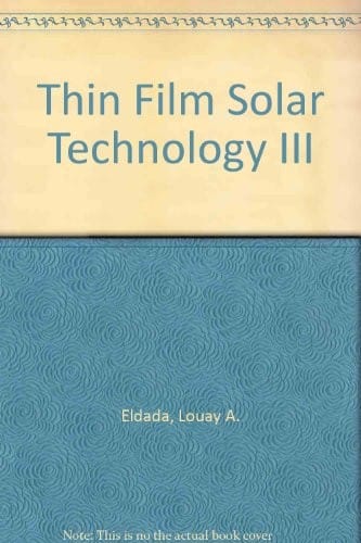 Thin film solar technology III