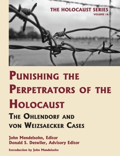 Punishing the perpetrators of the Holocaust