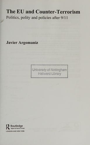 The EU and counter-terrorism