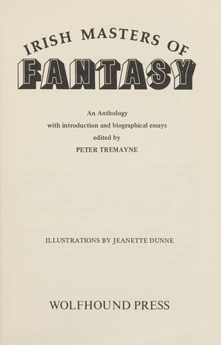 Irish Masters of Fantasy