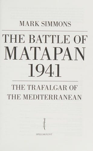 The Battle of Matapan 1941