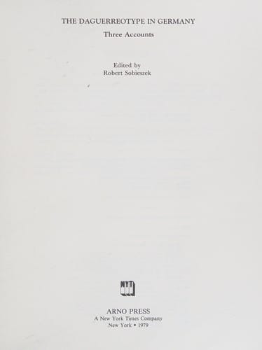 The Daguerreotype in Germany