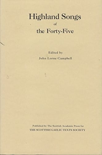 Highland songs of the Forty-five