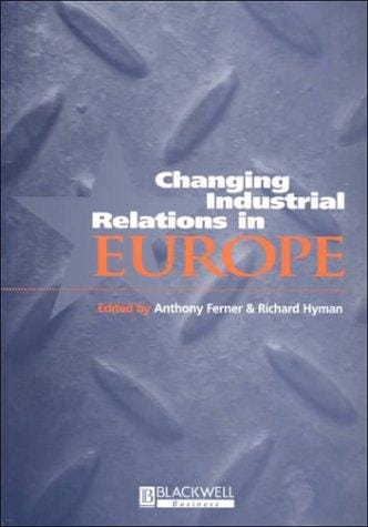 Changing industrial relations in Europe