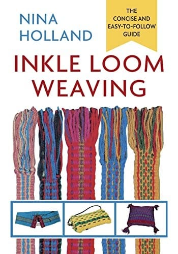 Inkle loom weaving.