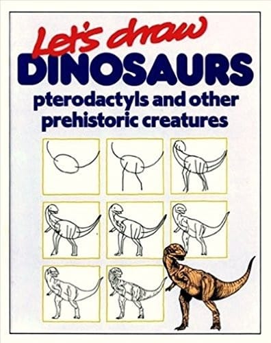 Let's draw dinosaurs, pterodactyls and other prehistoric creatures