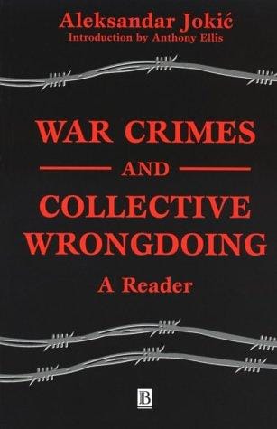 War crimes and collective wrongdoing