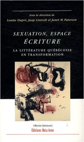 Sexuation, espace, écriture