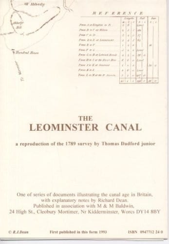 The Leominster canal