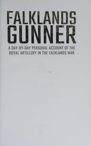 Falklands gunner
