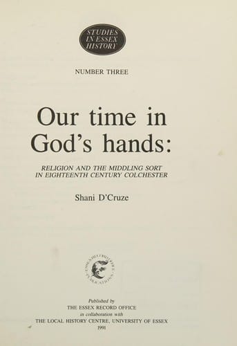 Our time in God's hands