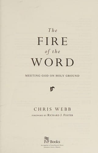 The fire of the Word